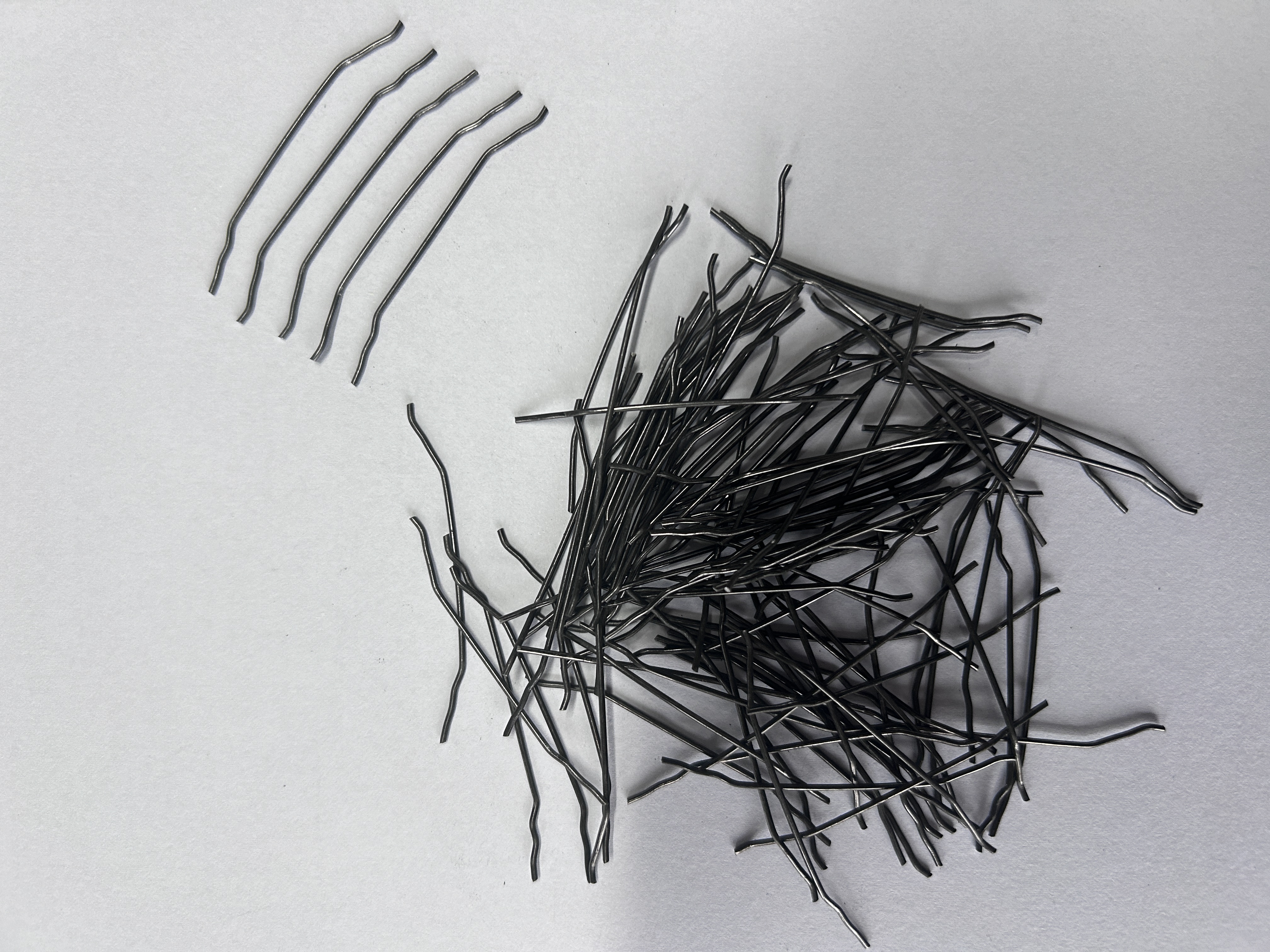 Tutkallı Kanca Uçlu Çelik Fiber